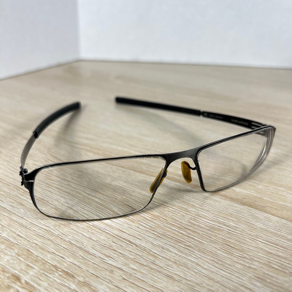 ic! Berlin Model Anthony Eyeglasses Black Frames Only